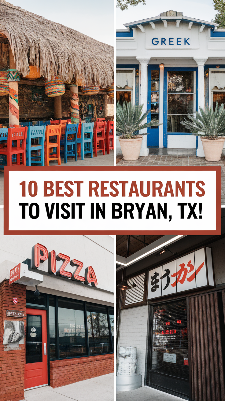 10 Best Restaurants To Visit In Bryan, TX