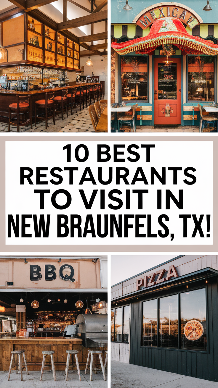 10 Best Restaurants To Visit In New Braunfels, TX